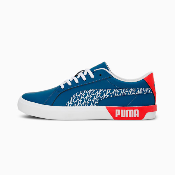 PUMA x 1DER Jack V2 Men's Sneakers, Sailing Blue-High Risk Red-Puma White