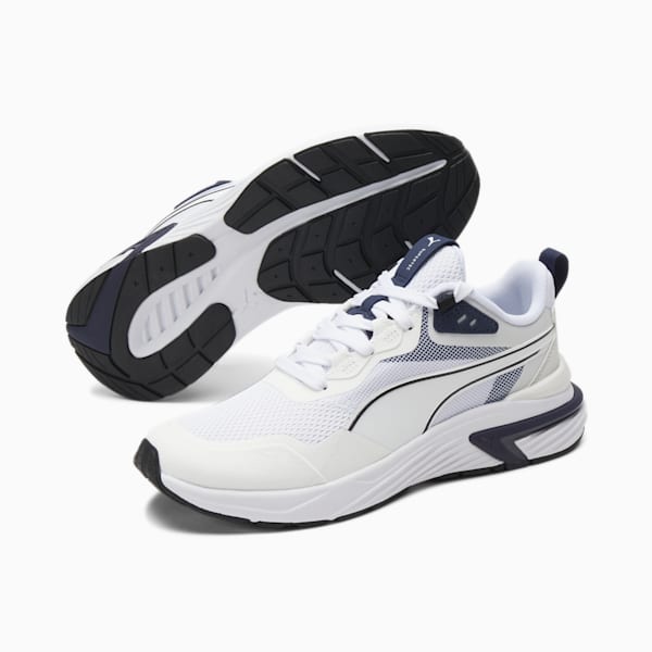 Supertec Women's Sneakers, Puma White-Puma White-Nimbus Cloud-Peacoat, extralarge