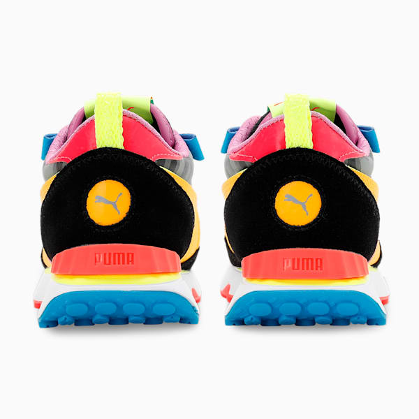 RIDER FV LAVA Youth Sneakers, Fiery Coral-Spectra Yellow-Ocean Dive, extralarge-IND