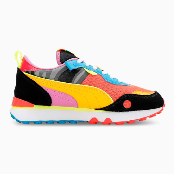 RIDER FV LAVA Youth Sneakers, Fiery Coral-Spectra Yellow-Ocean Dive, extralarge-IND