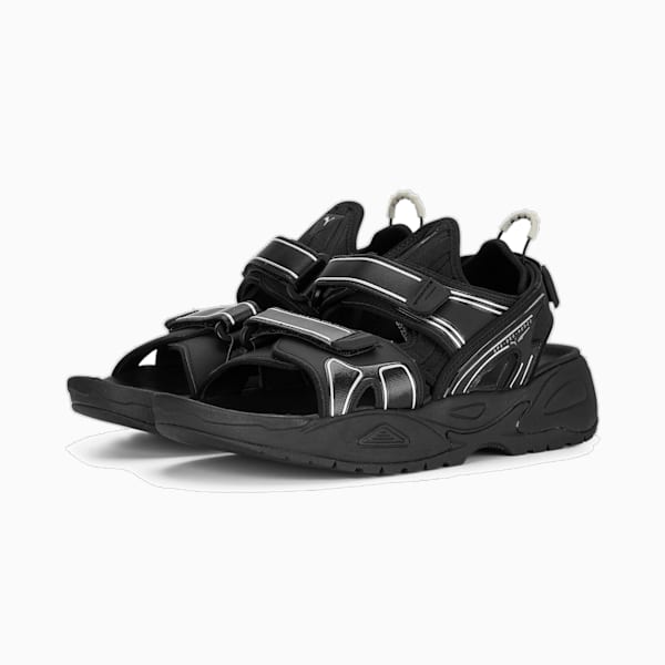 ユニセックス プーマ トレック サンダル, PUMA Black-PUMA Silver