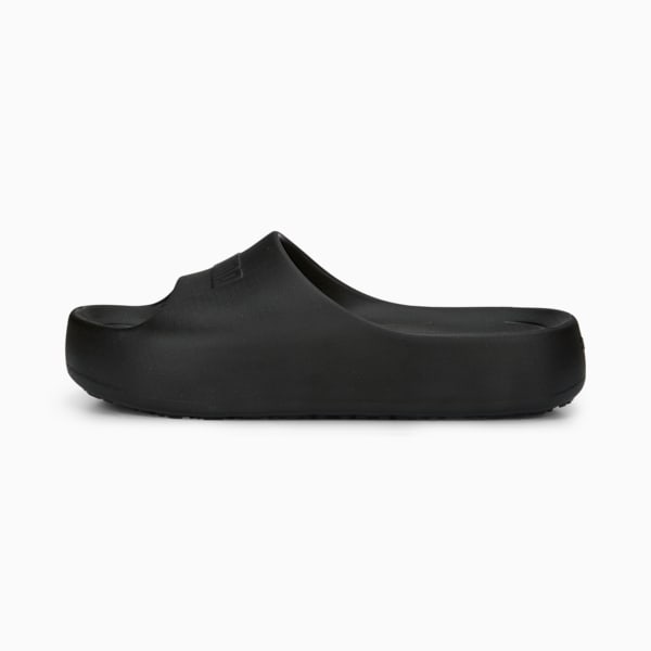 Sandalias Shibusa para mujer, PUMA Black-PUMA Black, extralarge