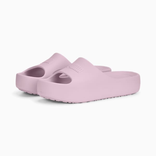 Shibusa Women's Slides, Pearl Pink-Pearl Pink, extralarge