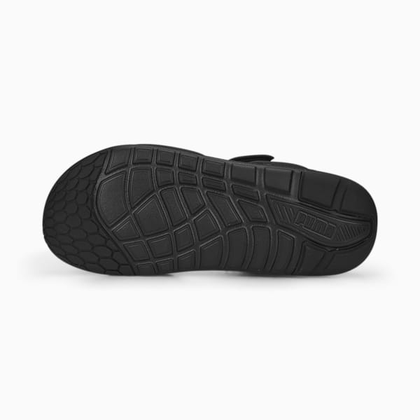 ユニセックス ソフトライド ピュア サンダル, PUMA Black-Gray Tile