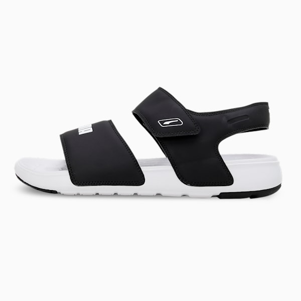 SOFTRIDE Pure Sandals, PUMA Black-PUMA White, extralarge-IND
