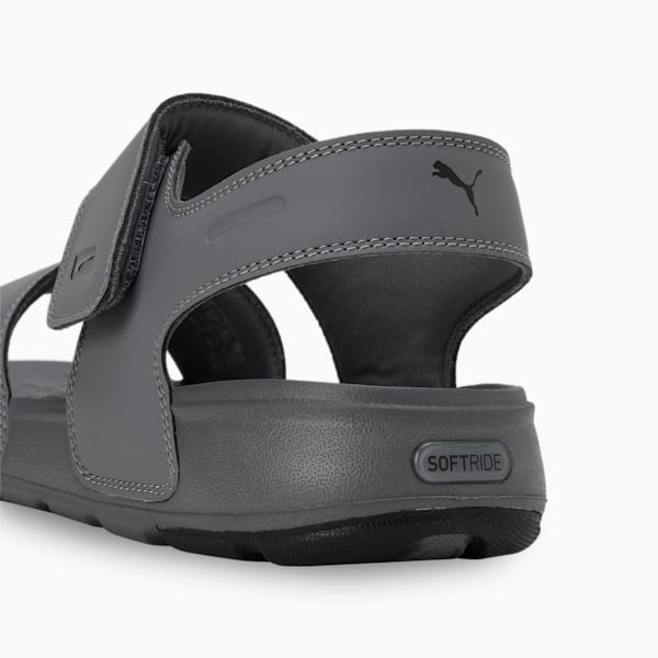 SOFTRIDE Pure Sandals, QUIET SHADE-PUMA Black, extralarge-IND