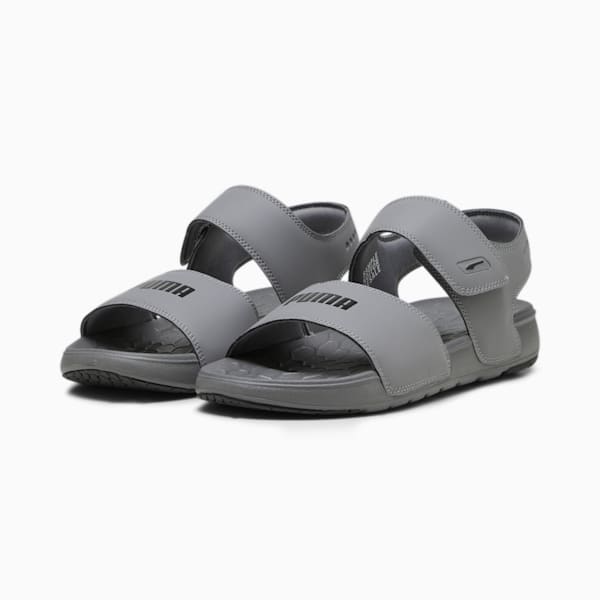 SOFTRIDE Pure Sandals, QUIET SHADE-PUMA Black, extralarge-IND