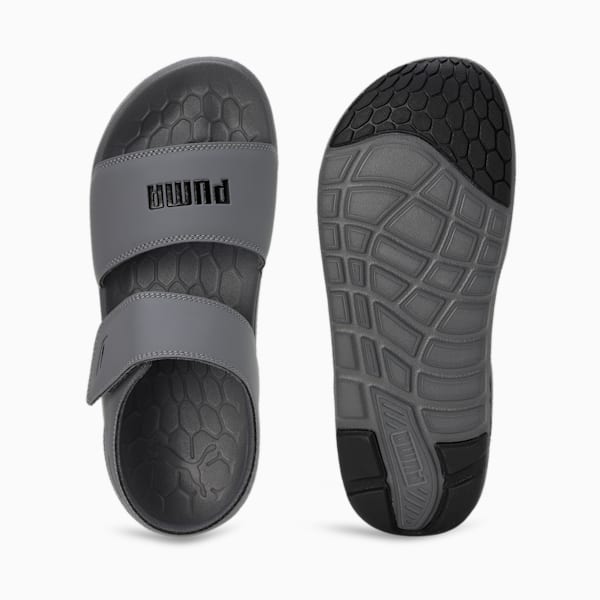 SOFTRIDE Pure Sandals, QUIET SHADE-PUMA Black, extralarge-IND
