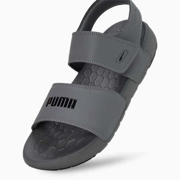SOFTRIDE Pure Sandals, QUIET SHADE-PUMA Black, extralarge-IND