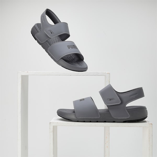 SOFTRIDE Pure Sandals, QUIET SHADE-PUMA Black, extralarge-IND