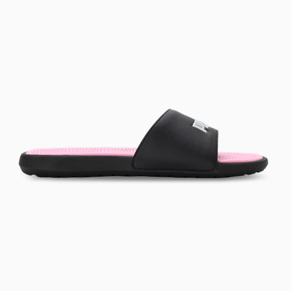 Cool Cat 2.0 Women's Slides, PUMA Black-PUMA White-Pale Pink, extralarge-IND