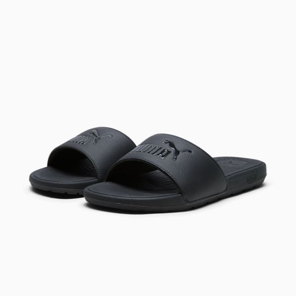 Cool Cat 2.0 Women's Slides, PUMA Black-PUMA Black, extralarge
