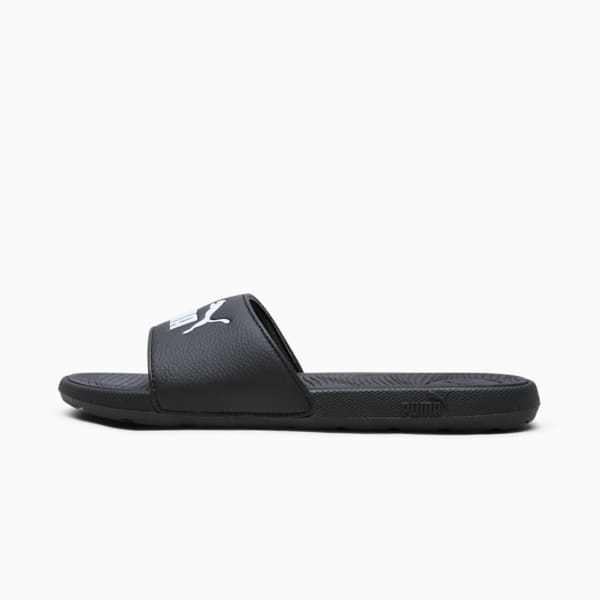 Cool Cat 2.0 Women's Slides, PUMA Black-PUMA White, extralarge
