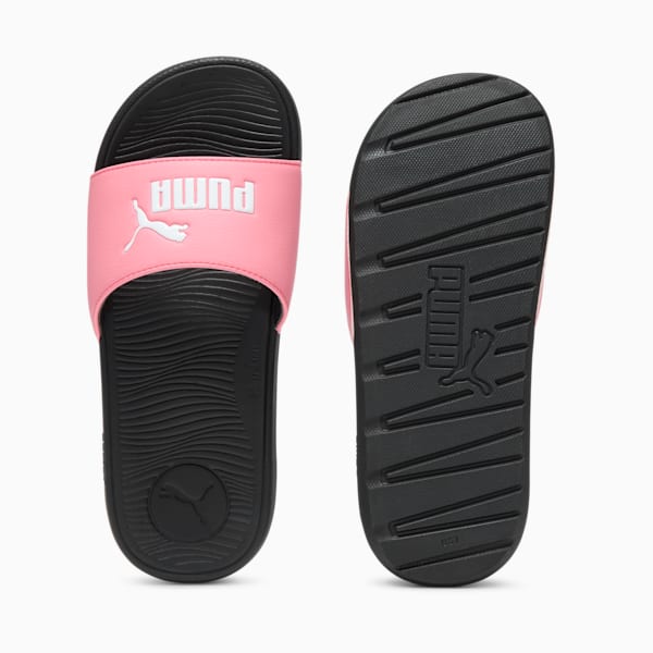 Cool Cat 2.0 Women's Slides, Passionfruit-PUMA White-PUMA Black, extralarge