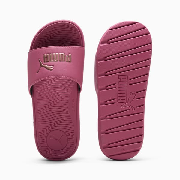 Cool Cat 2.0 Women's Slides, Rose Wine-Rose Gold, extralarge