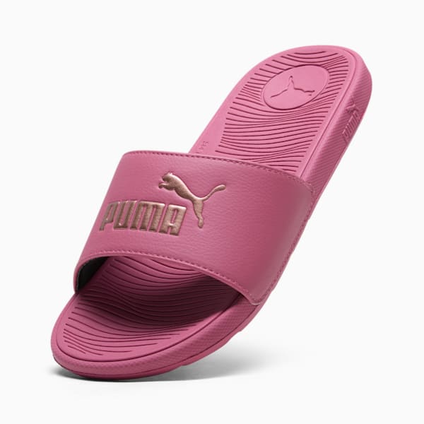 Cool Cat 2.0 Women's Slides, Rose Wine-Rose Gold, extralarge
