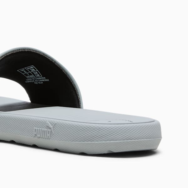 Cool Cat 2.0 Women's Slides, Cool Mid Gray-Passionfruit-Fresh Mint, extralarge