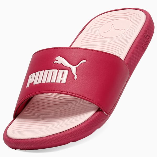 Cool Cat 2.0 Women's Slides, Berry-Mauve Mist, extralarge