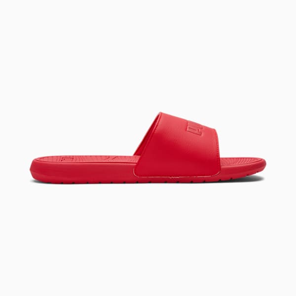 Cool Cat 2.0 Men's Slides, PUMA Red-PUMA Red, extralarge