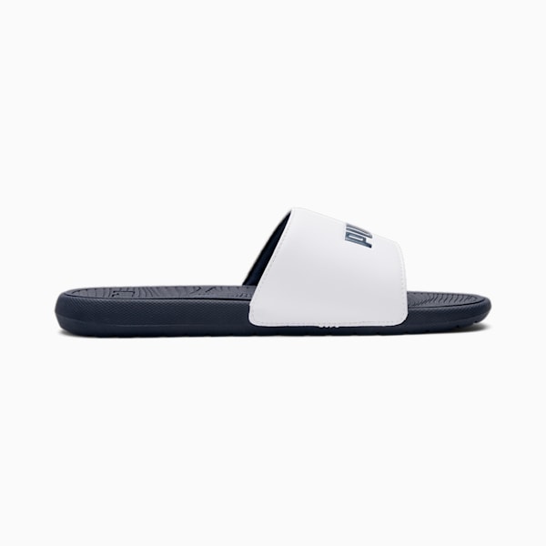 Cool Cat 2.0 Men's Slides, PUMA White-Parisian Night-PUMA Red, extralarge