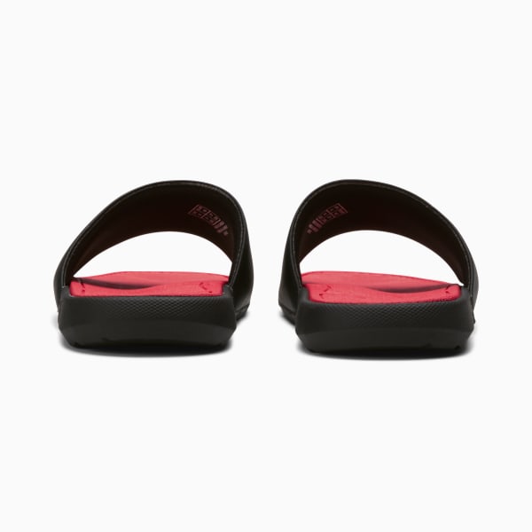 Cool Cat 2.0 Slides, PUMA Black-PUMA Red-PUMA Red, extralarge