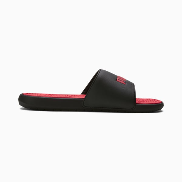 Cool Cat 2.0 Men's Slides, PUMA Black-PUMA Red-PUMA Red, extralarge