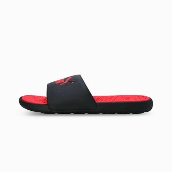 Cool Cat 2.0 Slides, PUMA Black-PUMA Red-PUMA Red, extralarge-IND