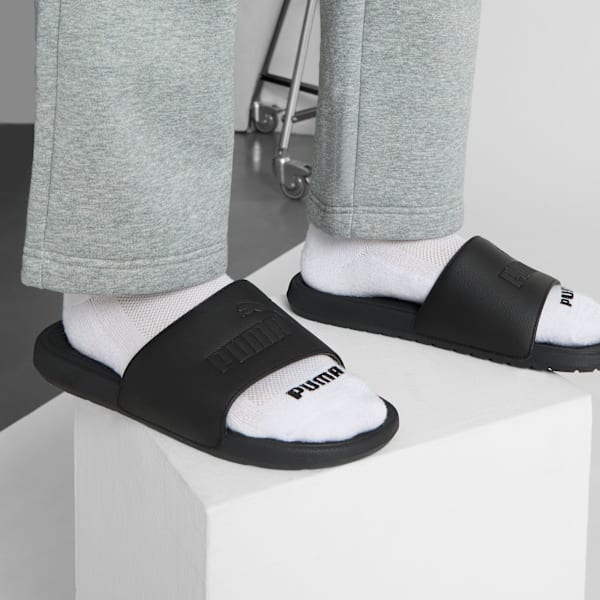 Cool Cat 2.0 Slides, PUMA Black-PUMA Black, extralarge