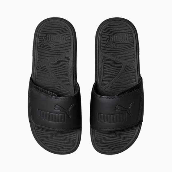 Cool Cat 2.0 Slides, cat logo flip flops, extralarge