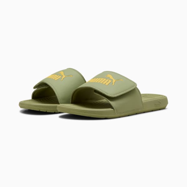 Claquettes Cool Cat 2.0, Calming Green-Sunny Yellow, extralarge