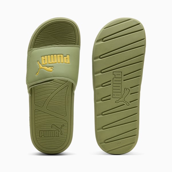 Claquettes Cool Cat 2.0, Calming Green-Sunny Yellow, extralarge