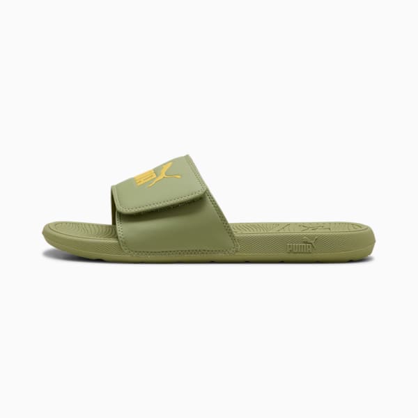 Claquettes Cool Cat 2.0, Calming Green-Sunny Yellow, extralarge