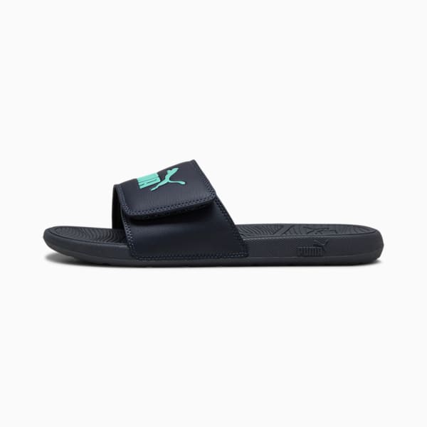 Cool Cat 2.0 Slides, New Navy-Aquatic, extralarge