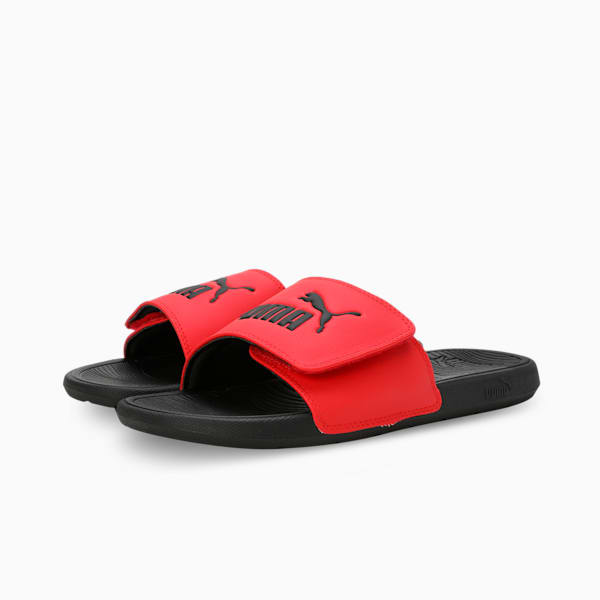 Cool Cat 2.0 V BX Slides, PUMA Red-PUMA Black, extralarge-IND
