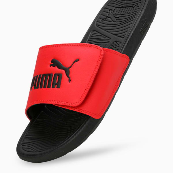 Cool Cat 2.0 V BX Slides, PUMA Red-PUMA Black, extralarge-IND