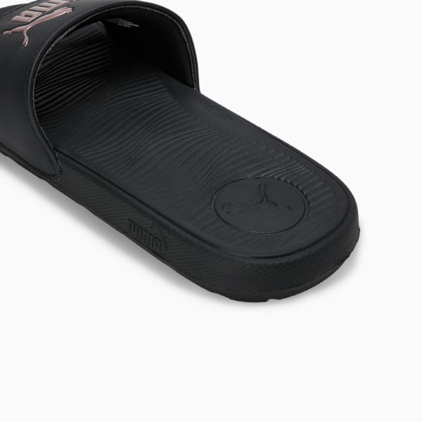Cool Cat 2.0 BX Women's Slides, PUMA Black-Rose Gold, extralarge-IND