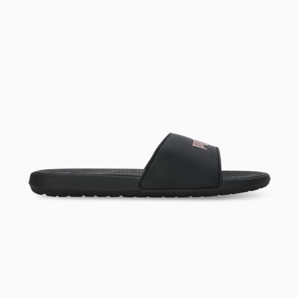 Cool Cat 2.0 BX Women's Slides, PUMA Black-Rose Gold, extralarge-IND