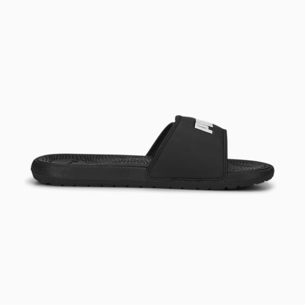 Cool Cat 2.0 BX Women's Slides, PUMA Black-PUMA White, extralarge-IND