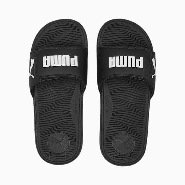 Cool Cat 2.0 BX Women's Slides, PUMA Black-PUMA White, extralarge-IND