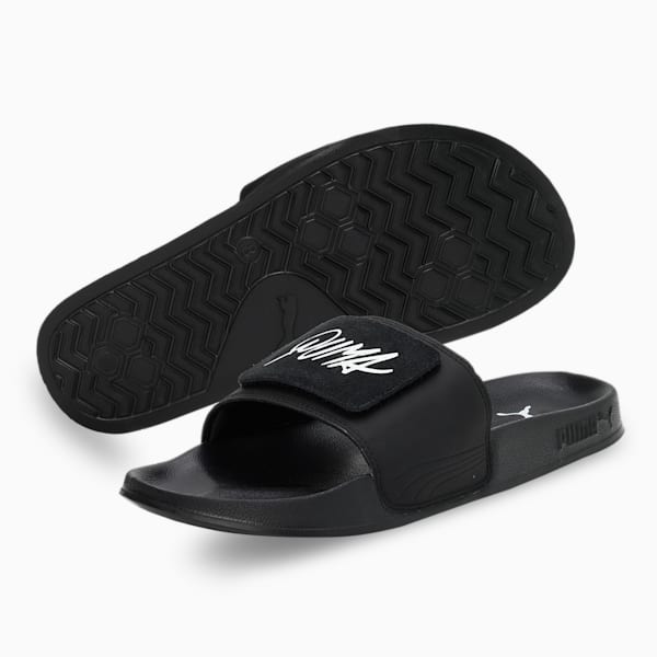 Leadcat 2.0 Play Slides, PUMA Black-PUMA White, extralarge-IND