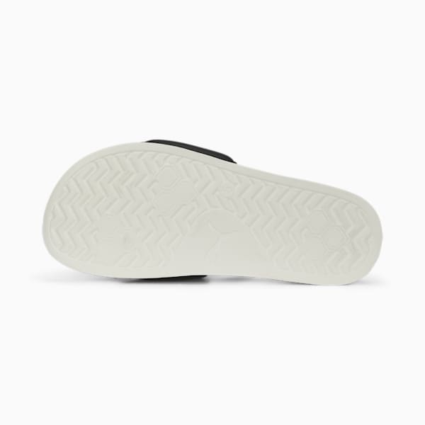 Leadcat 2.0 Quilted Women's Slides, PUMA Black-Pristine-Metallic Gold, extralarge-IND