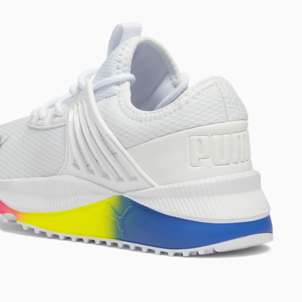 Pace Future Fluo Women's Sneakers, Puma White-Limepunch, extralarge