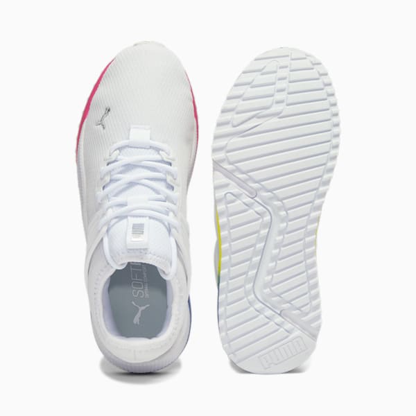 Pace Future Fluo Women's Sneakers, Puma White-Limepunch, extralarge