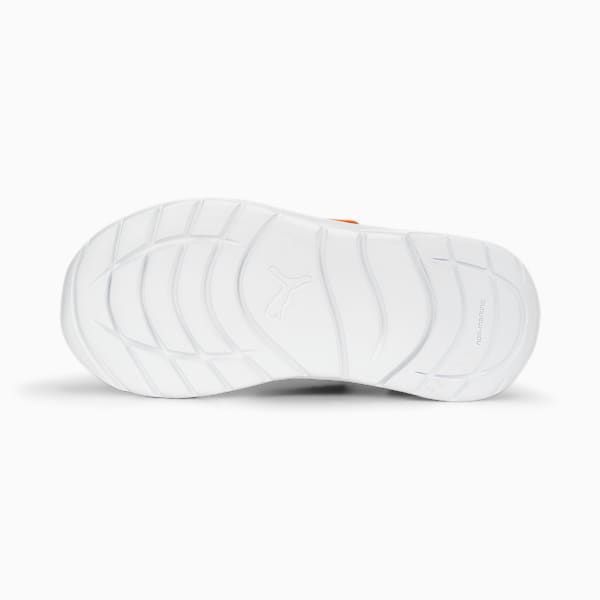 Evolve Slip On Kids' Sneakers, Feather Gray-Rickie Orange-PUMA White-Hero Blue, extralarge-IND