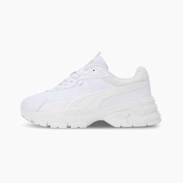 Cassia Via Women's Sneakers, PUMA White-Rose Gold-Warm White, extralarge-IND
