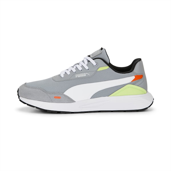 Runtamed Unisex Sneakers, Cool Mid Gray-PUMA White-Lily Pad, extralarge-IND