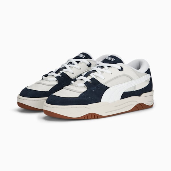 ユニセックス スケートボード  PUMA-180 スニーカー, Vapor Gray-Navy Blazer-Gum, extralarge-JPN