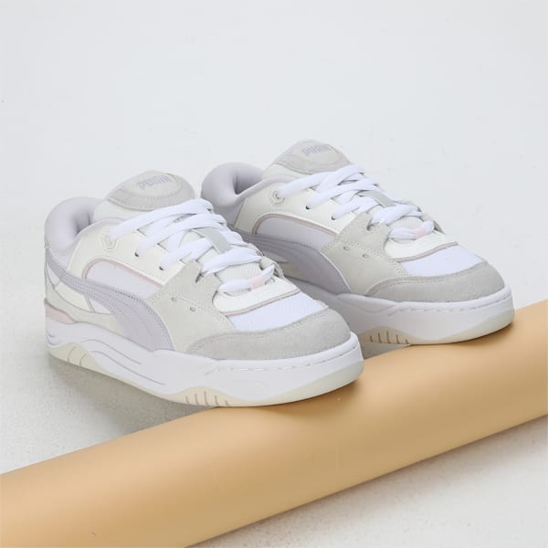 PUMA-180 Unisex Sneakers, Warm White-Spring Lavender, extralarge-IND