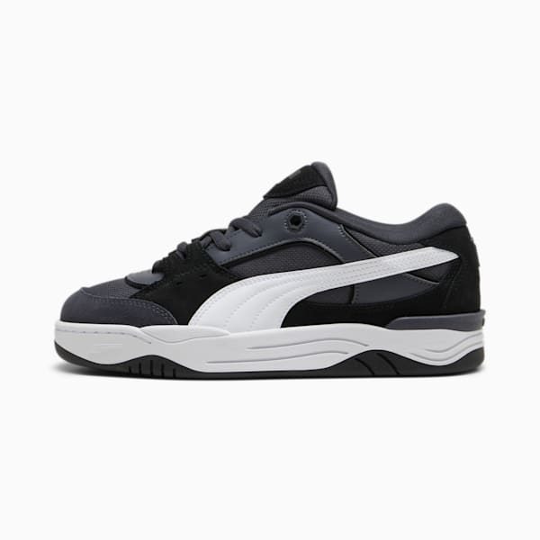 ユニセックス  スケートボード プーマ-180 スニーカー, Strong Gray-PUMA Black, extralarge-JPN