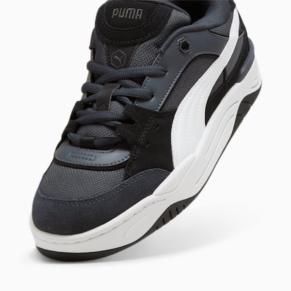 ユニセックス  スケートボード プーマ-180 スニーカー, Strong Gray-PUMA Black, extralarge-JPN